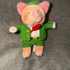 Vintage The Busy World of Richard Scarry 1995 Gund Mr Frumble Pig Plush